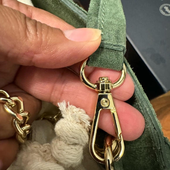 Suede fringe Bucket Bag Italy - Picture 6 of 12